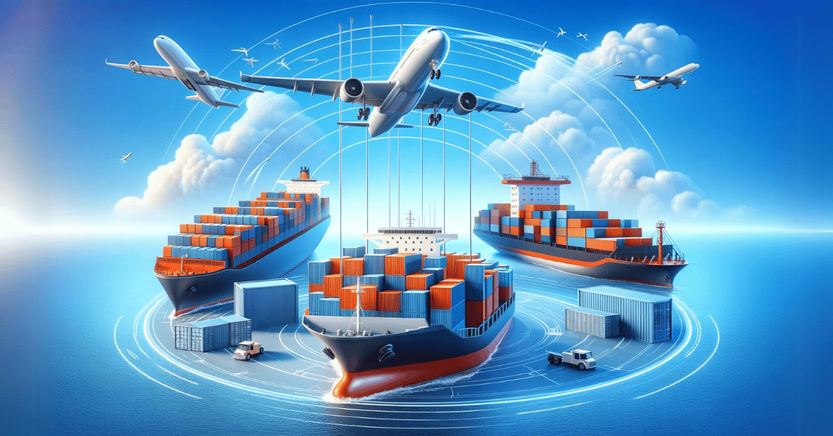 Air and Ocean differences in international shipping and logsitics header image